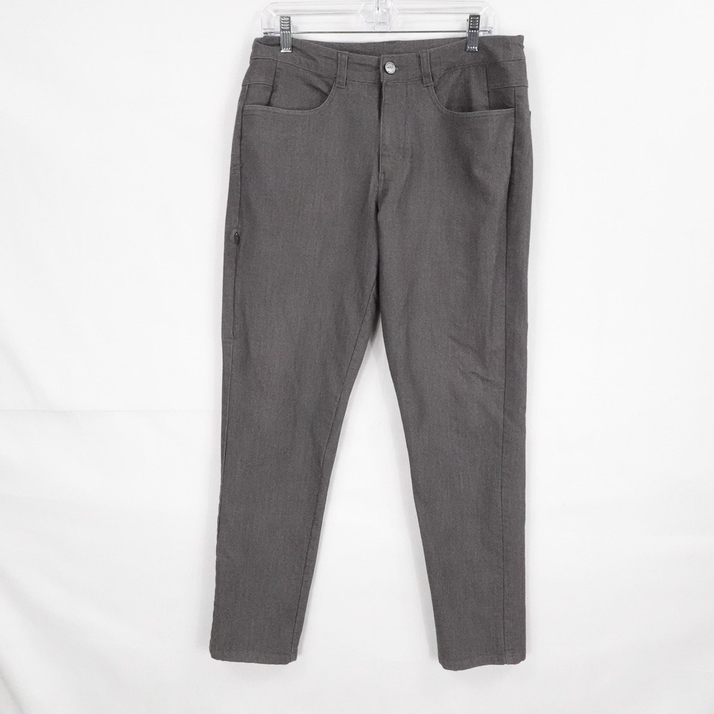 BYLT Pants Mens 32 Gray Everyday Pant 2.0 Slim Fit Stretch Comfort Casual Modern